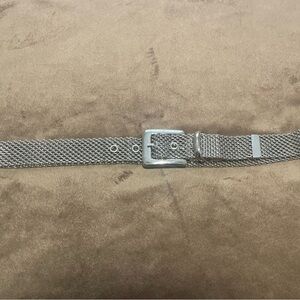Donna Katz Silver Mesh Belt